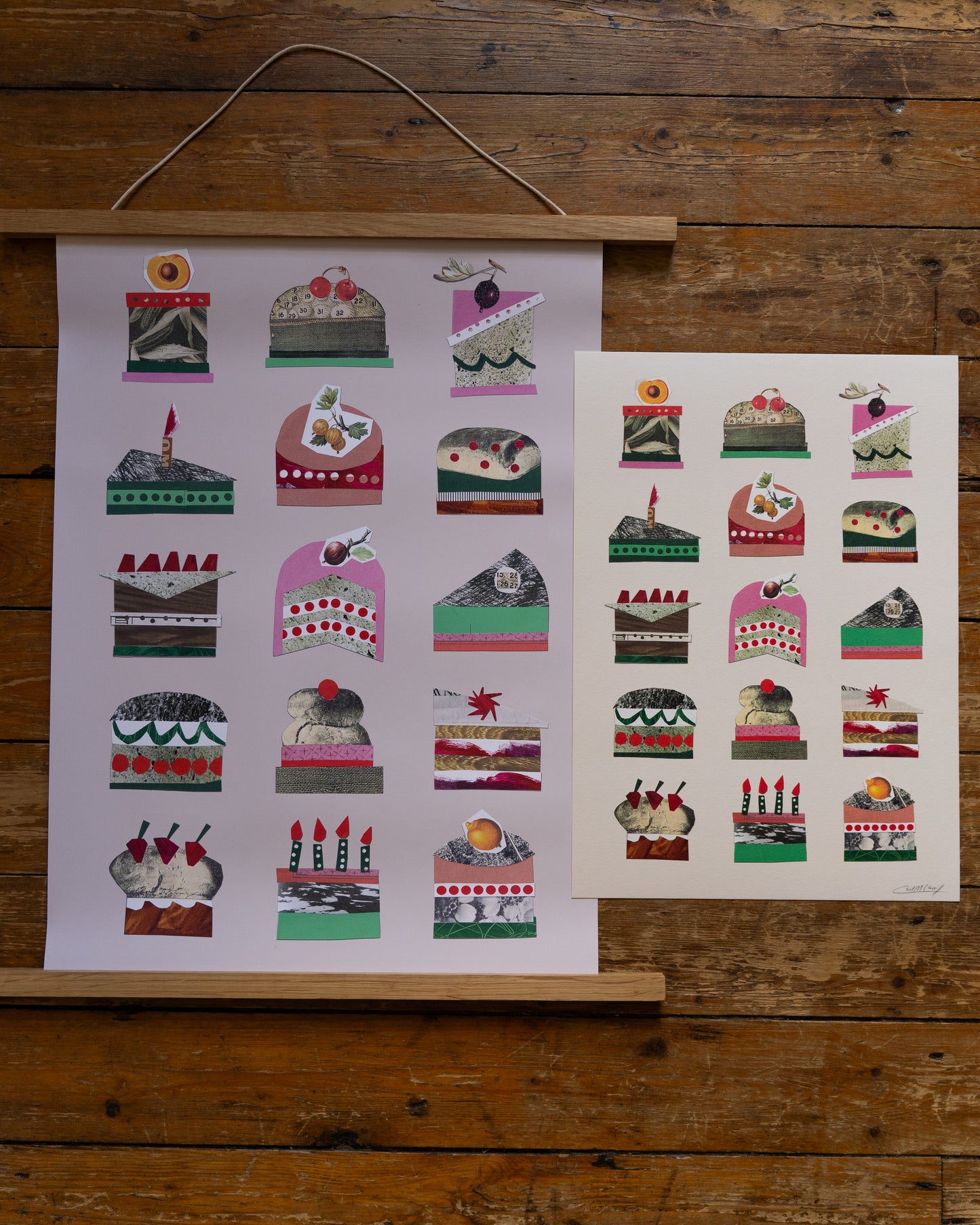 Cake Assortment A2 Poster