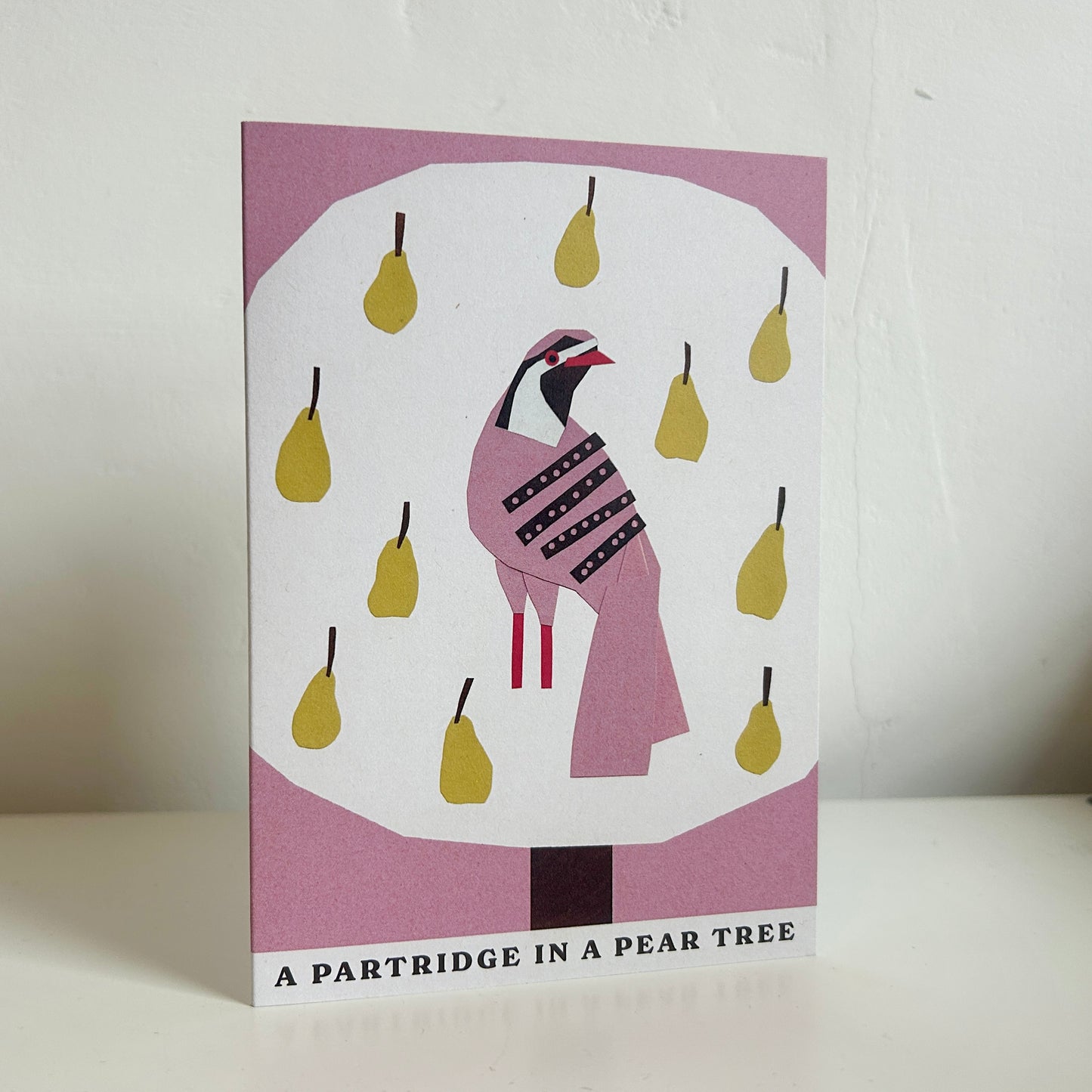 Partridge in a Pear Tree Greetings Card