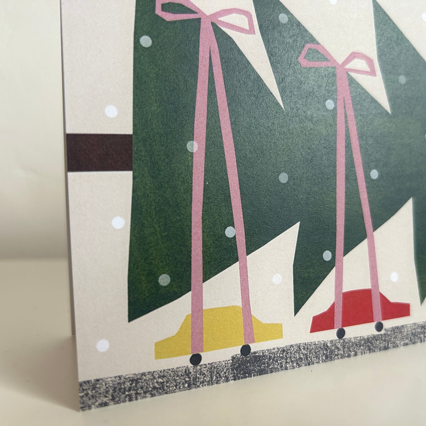 Driving Home for Christmas Greetings Card