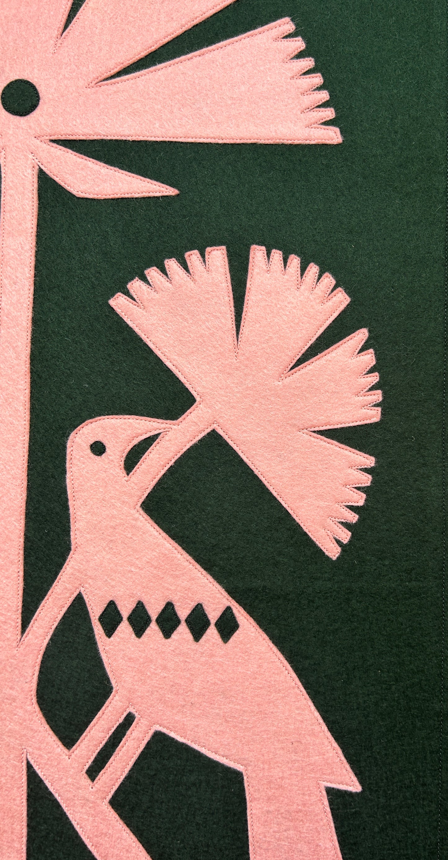 Birds and Flowers Wall Hanging #2