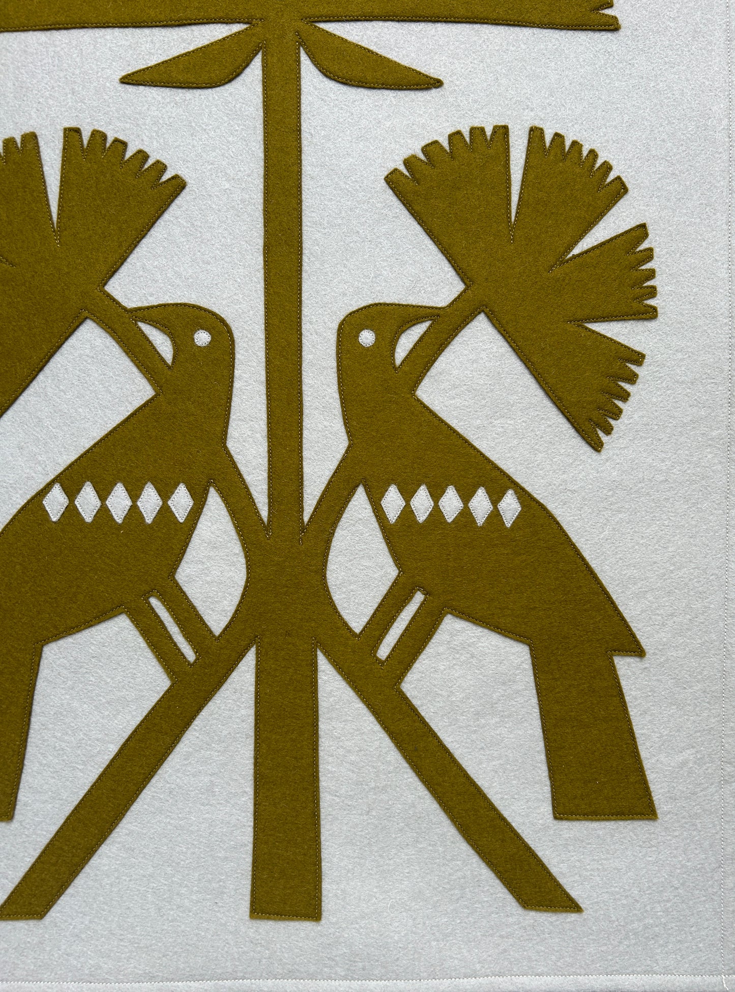 Birds and Flowers Wall Hanging #3
