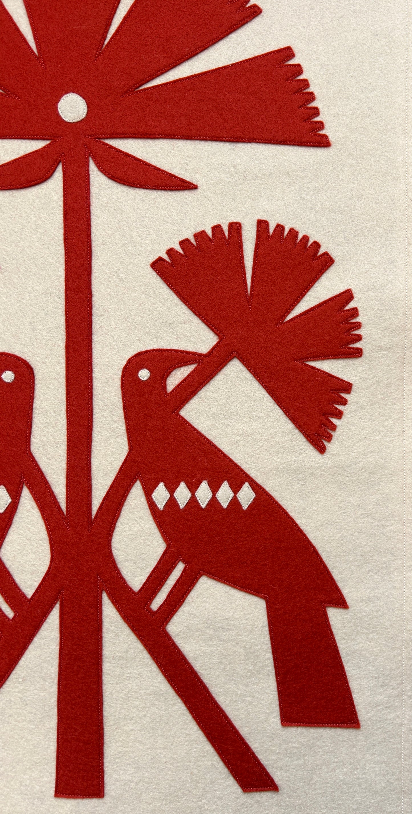 Birds and Flowers Wall Hanging #8