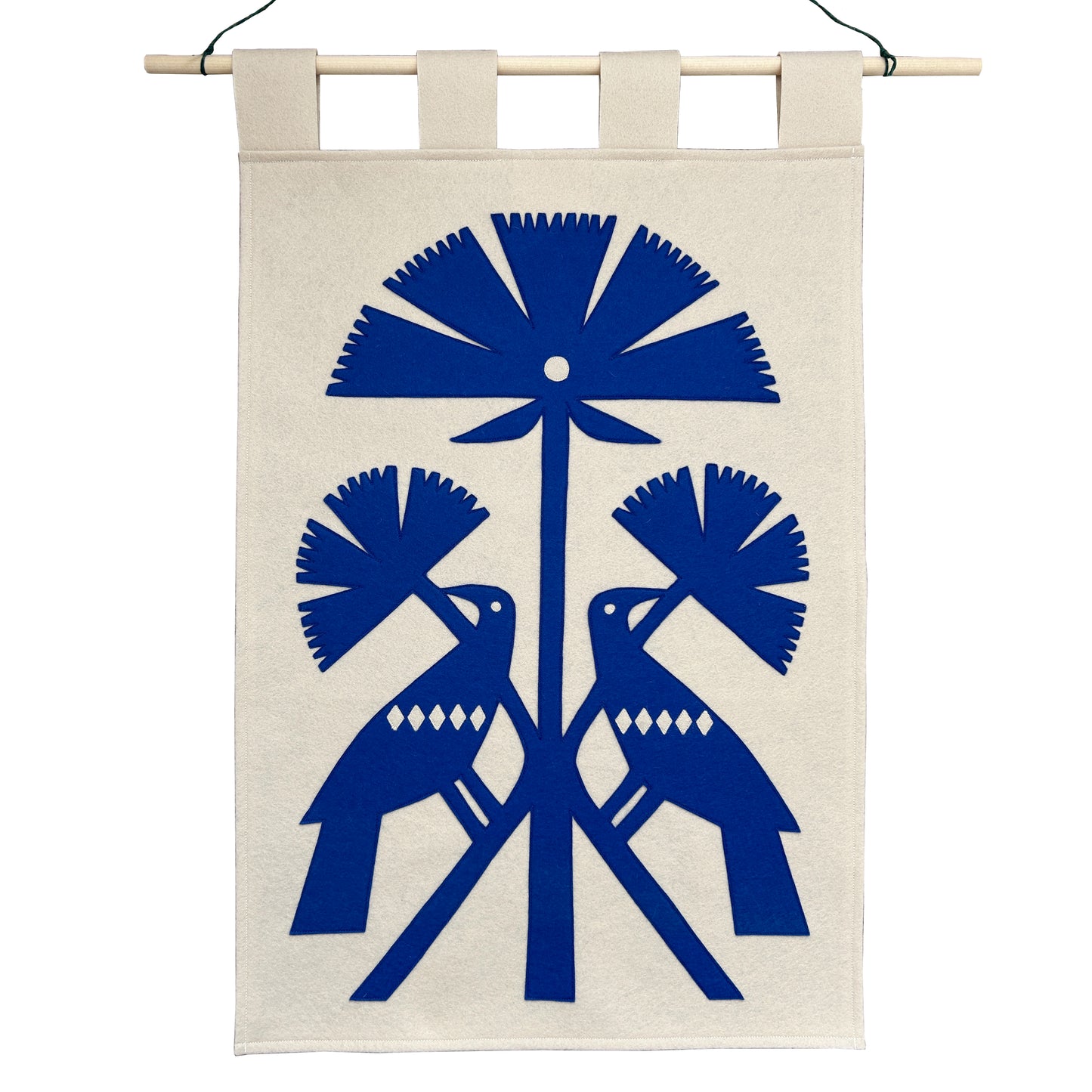 Birds and Flowers Wall Hanging #6