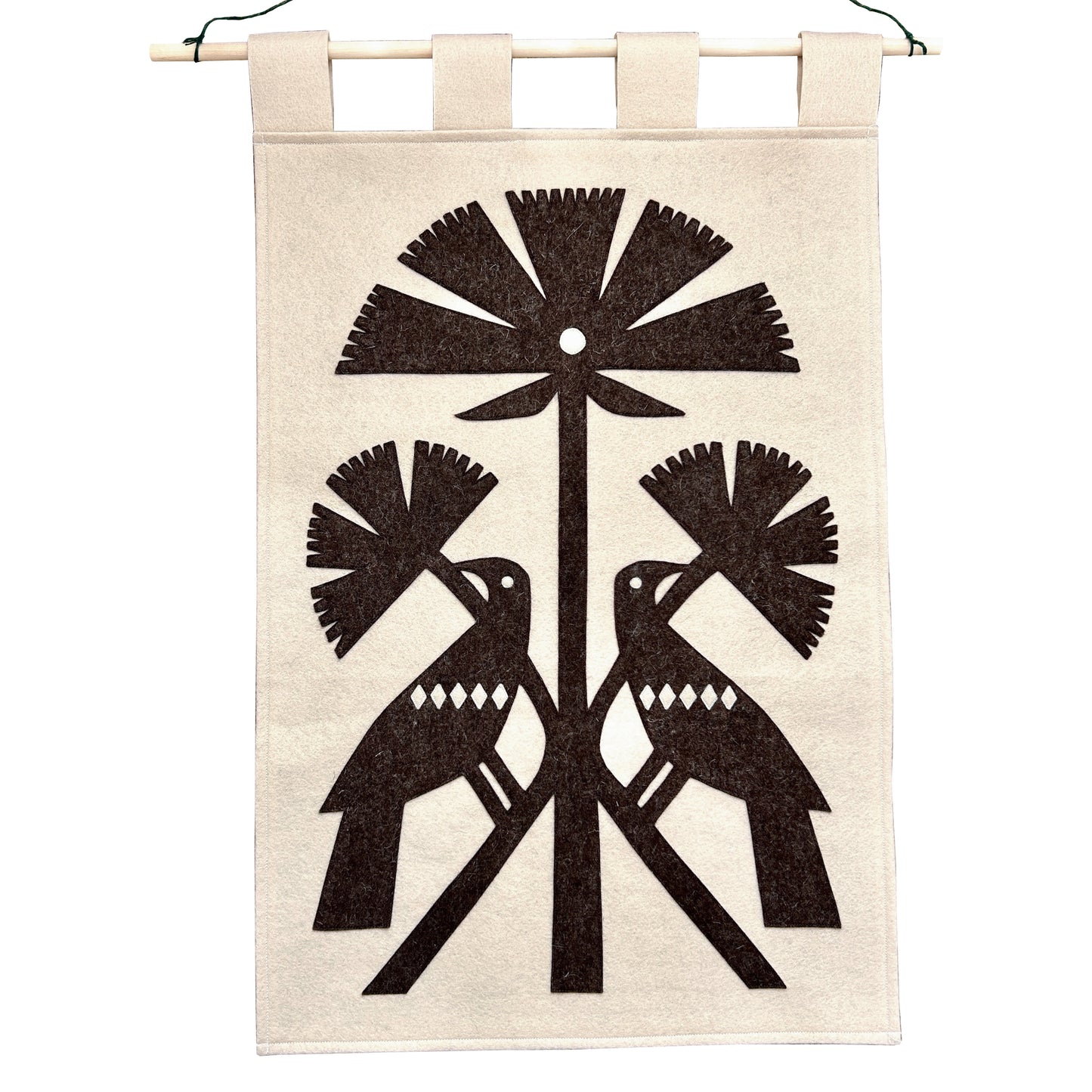 Birds and Flowers Wall Hanging #1