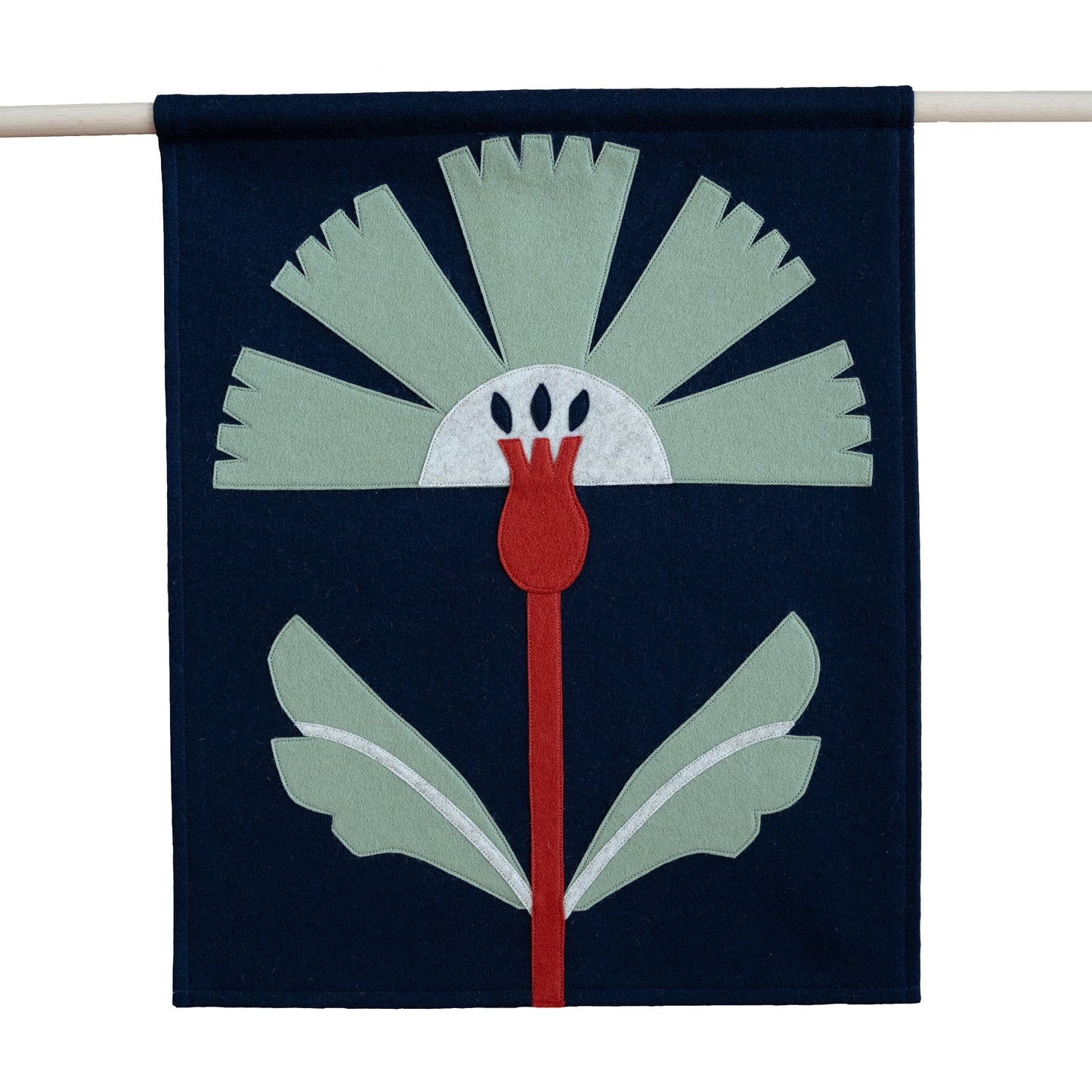 Navy Flower Wall Hanging