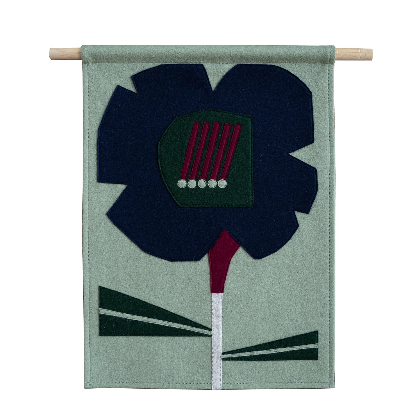 Green Flower Wall Hanging
