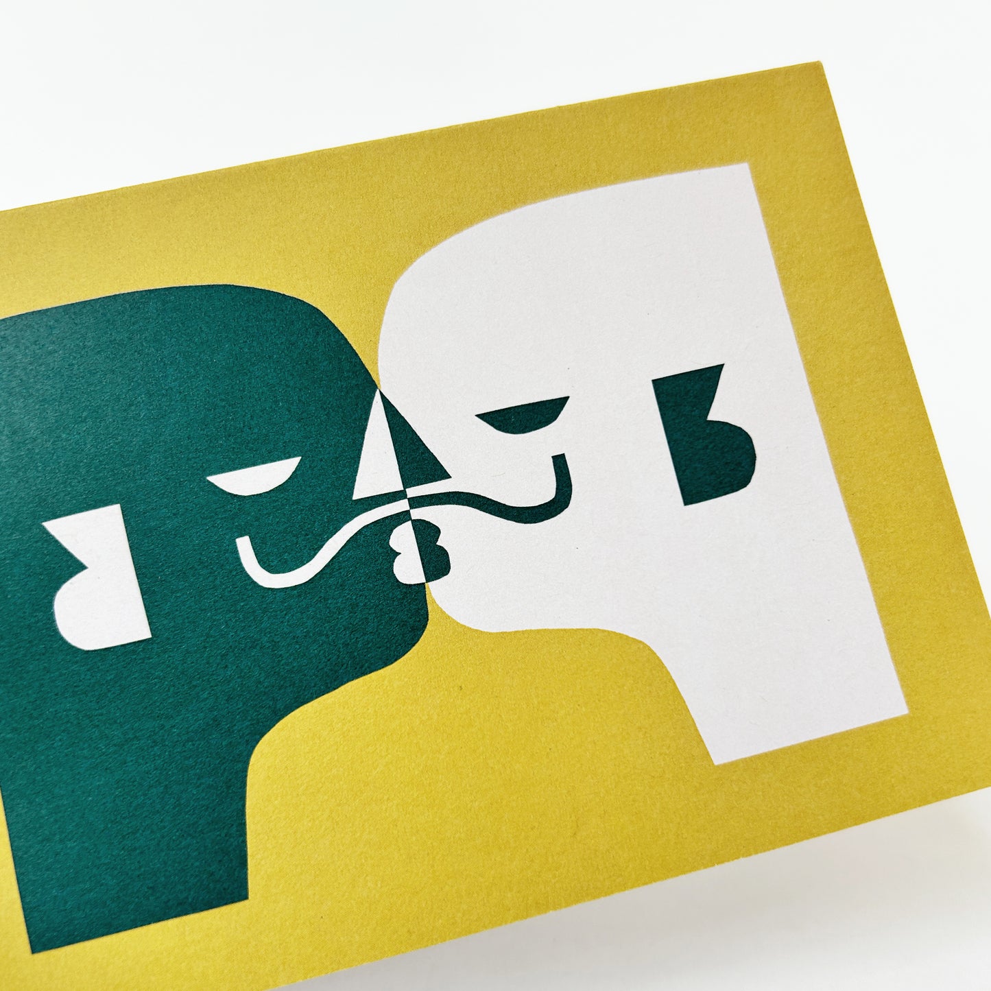 Kiss #2 Greetings Card