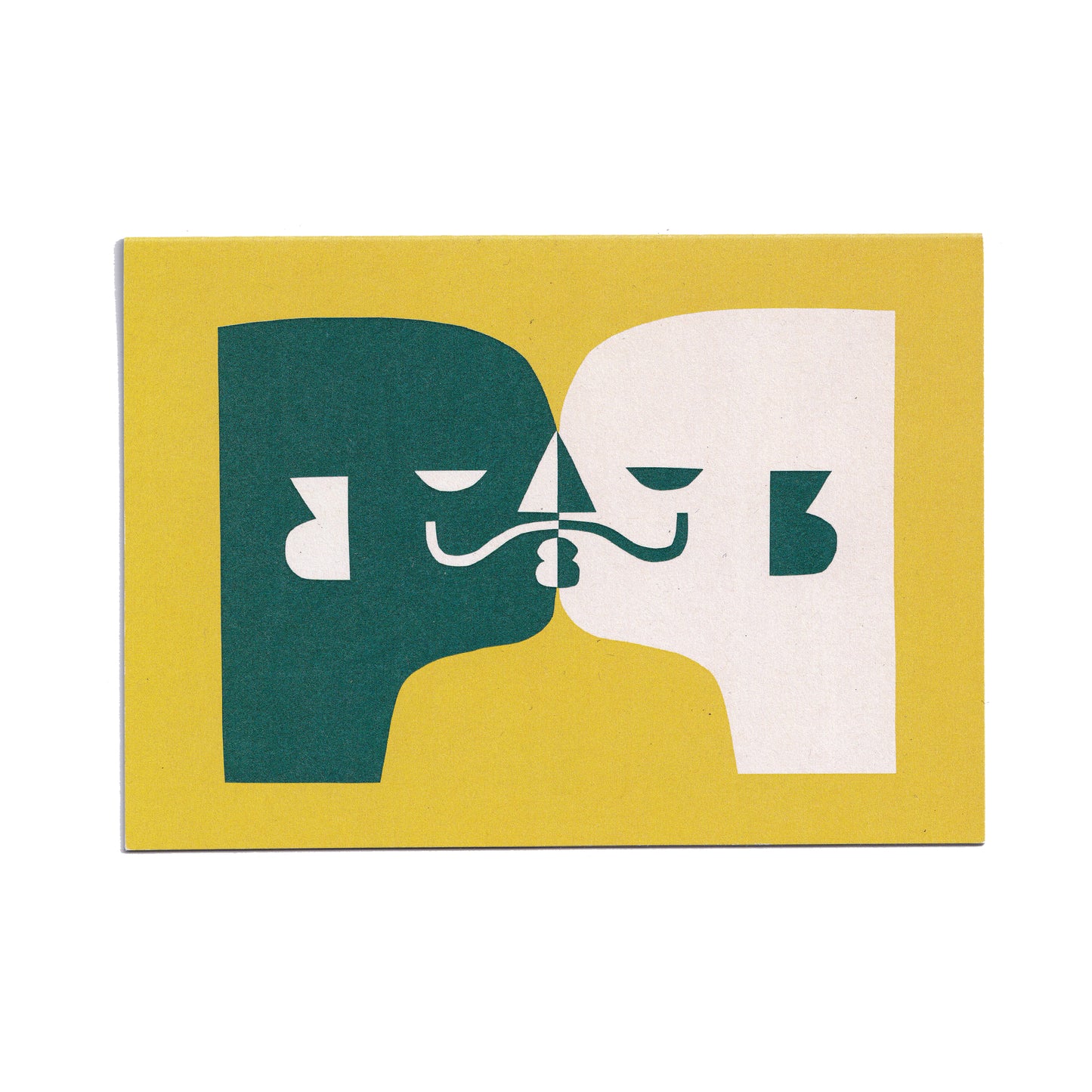 Kiss #2 Greetings Card