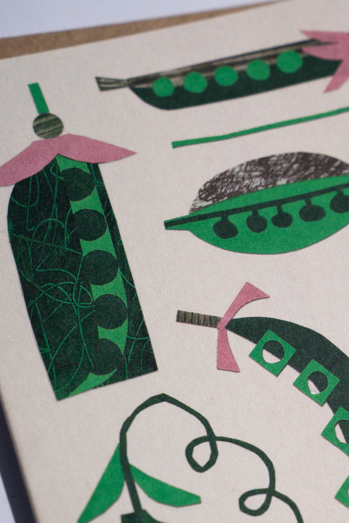 Peas Greetings Card