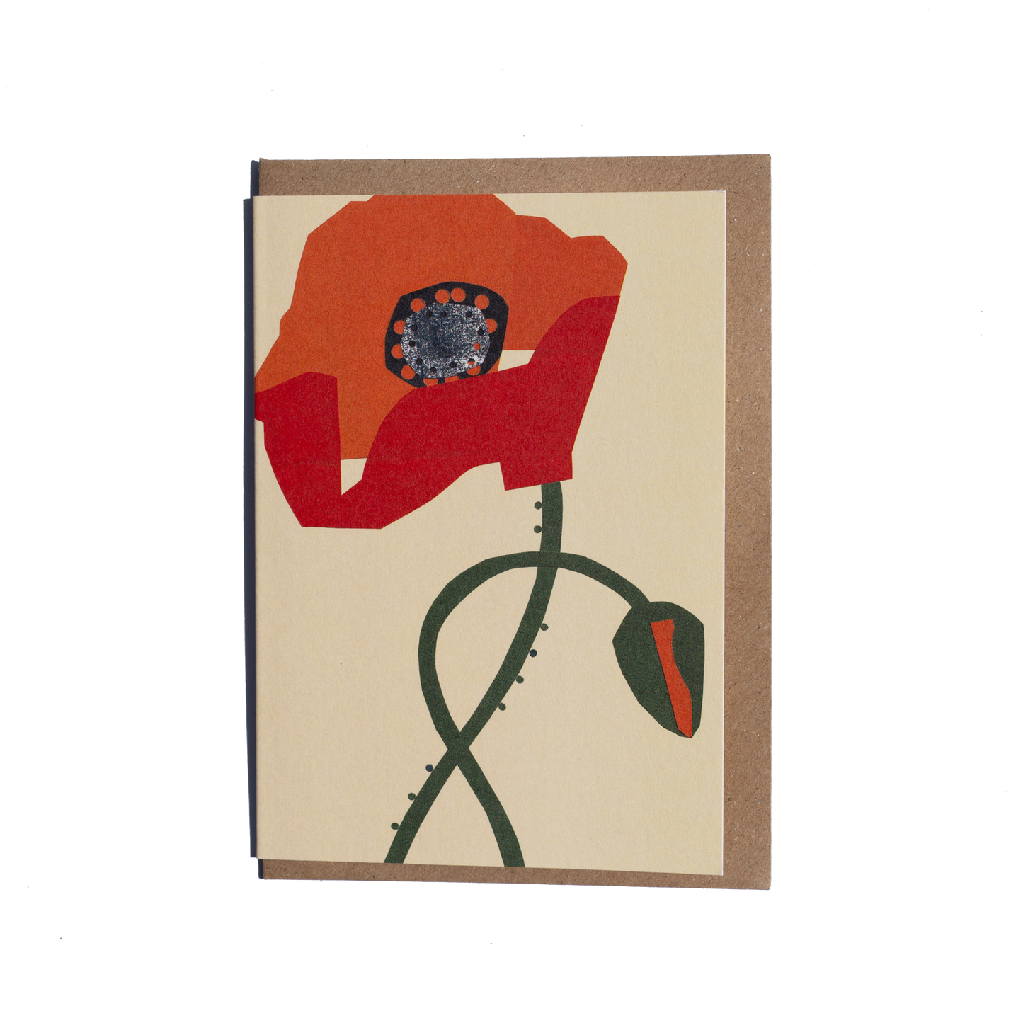 Poppy Greetings Card