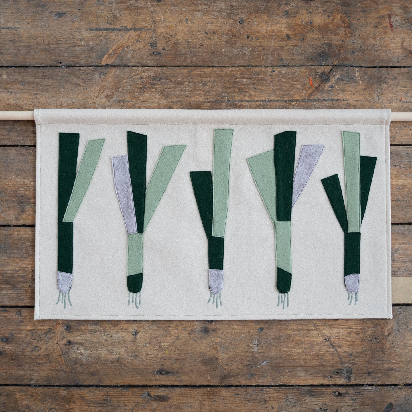 Spring Onions Wall Hanging
