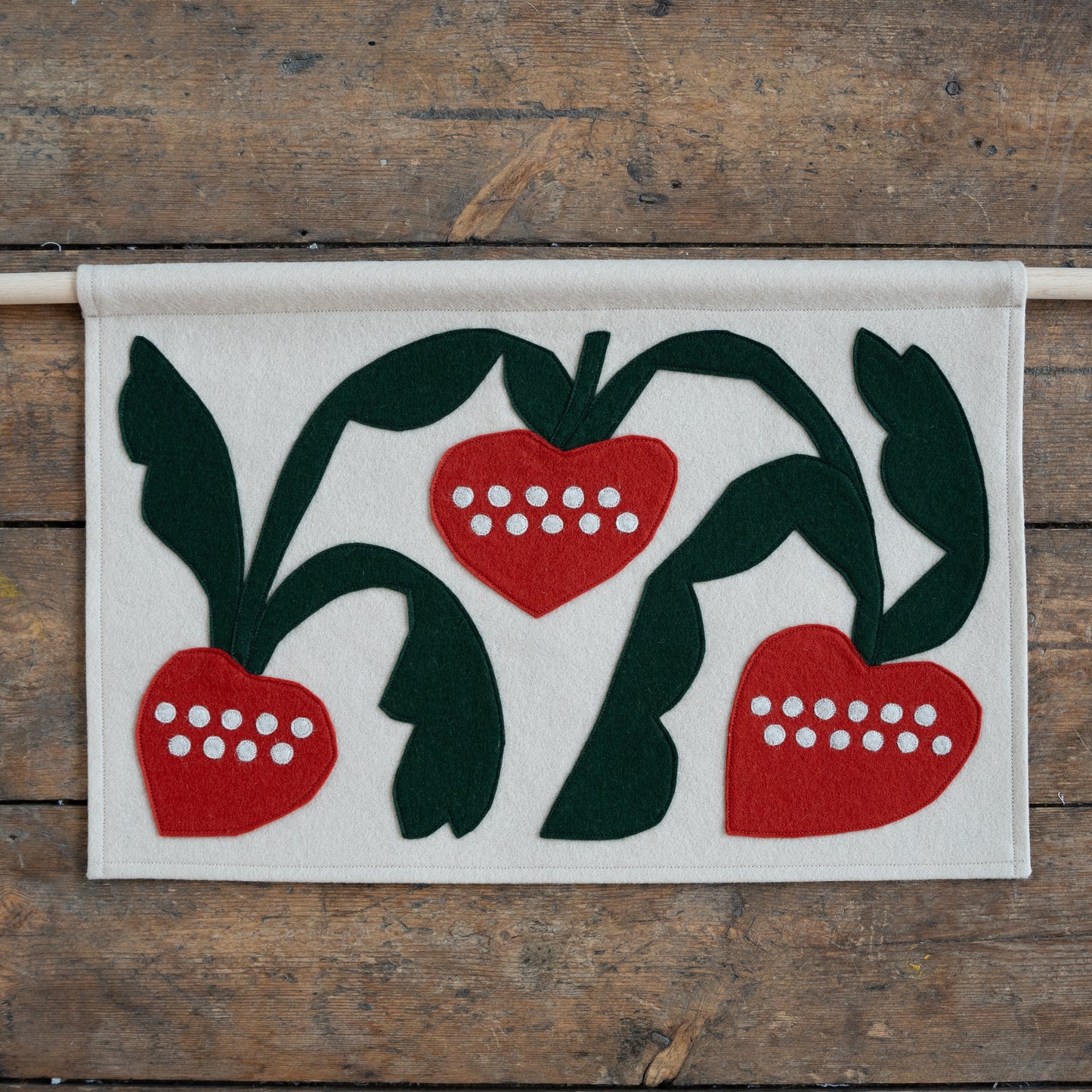 Strawberries Wall Hanging