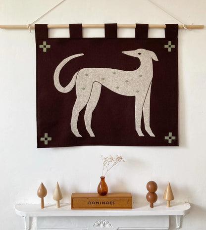 Greyhound Wall Hanging