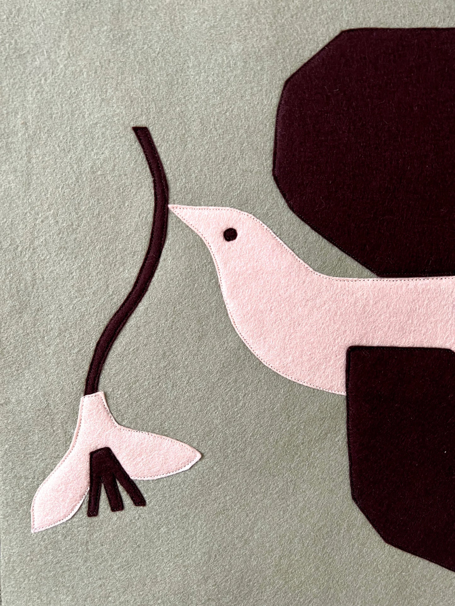 Two Birds Wall Hanging