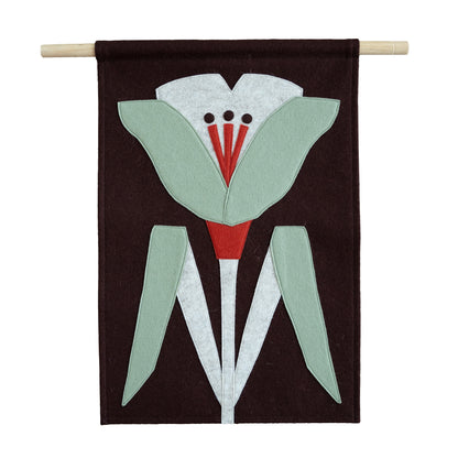 Brown Flower Wall Hanging