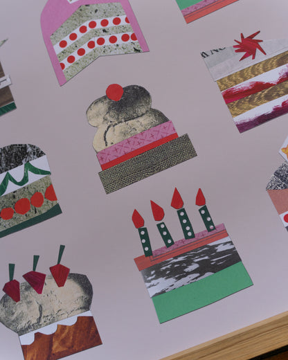 Cake Assortment A2 Poster