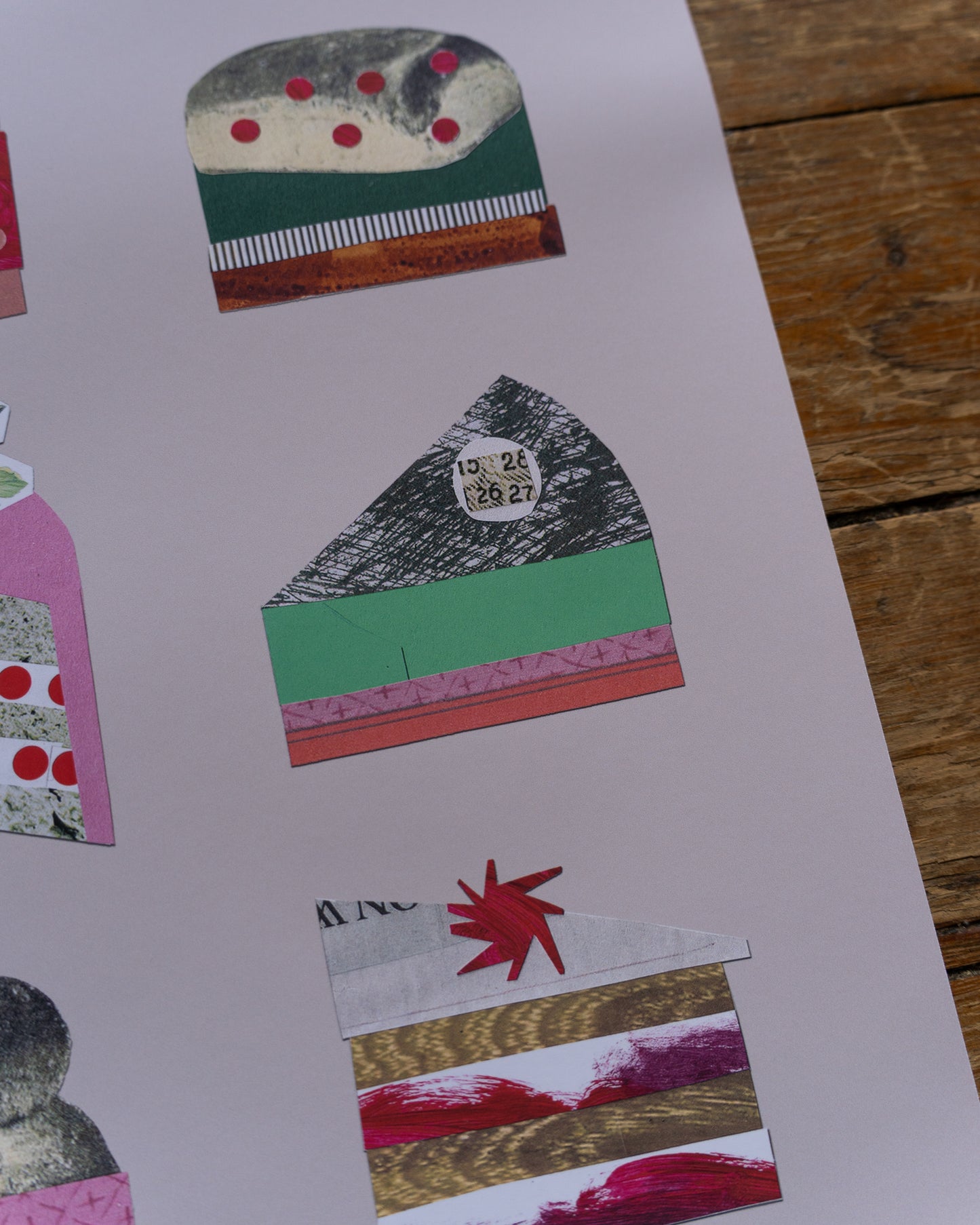 Cake Assortment A2 Poster