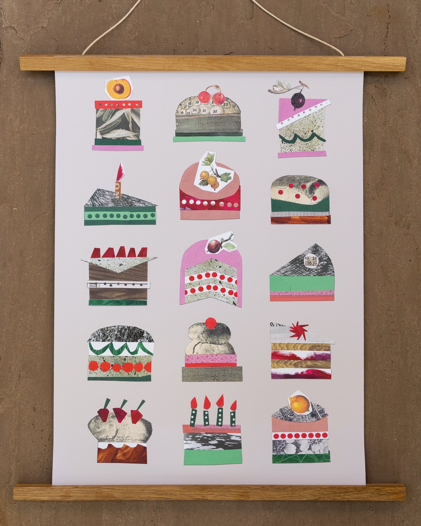 Cake Assortment A2 Poster