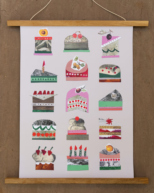Cake Assortment A2 Poster