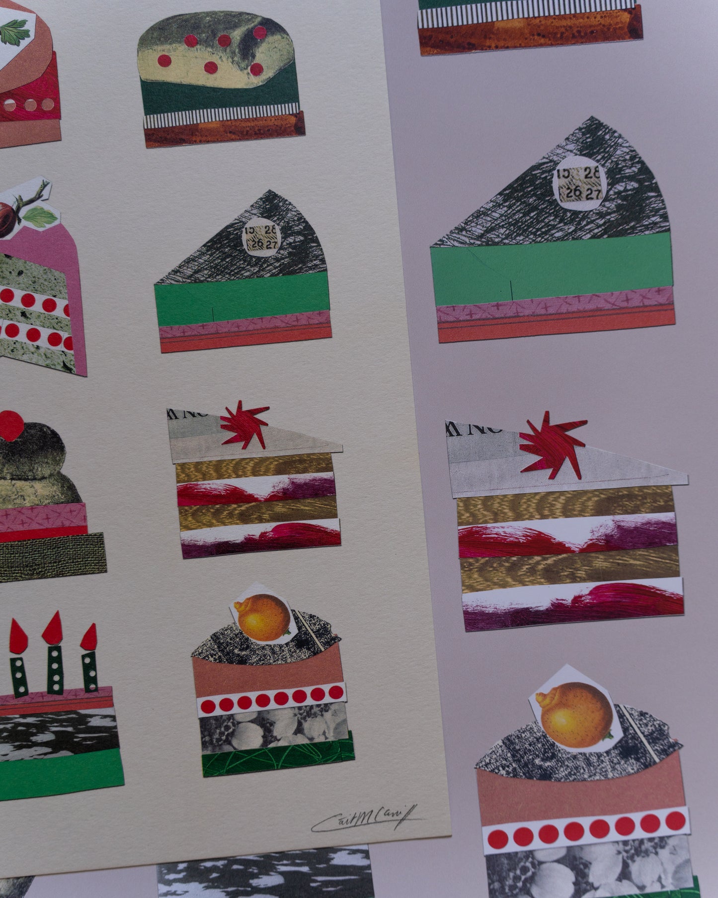Cake Assortment A2 Poster