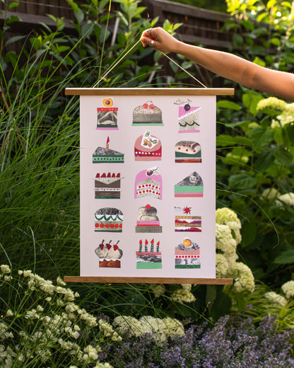 Cake Assortment A2 Poster