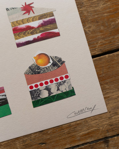 Cake Assortment A3 Print