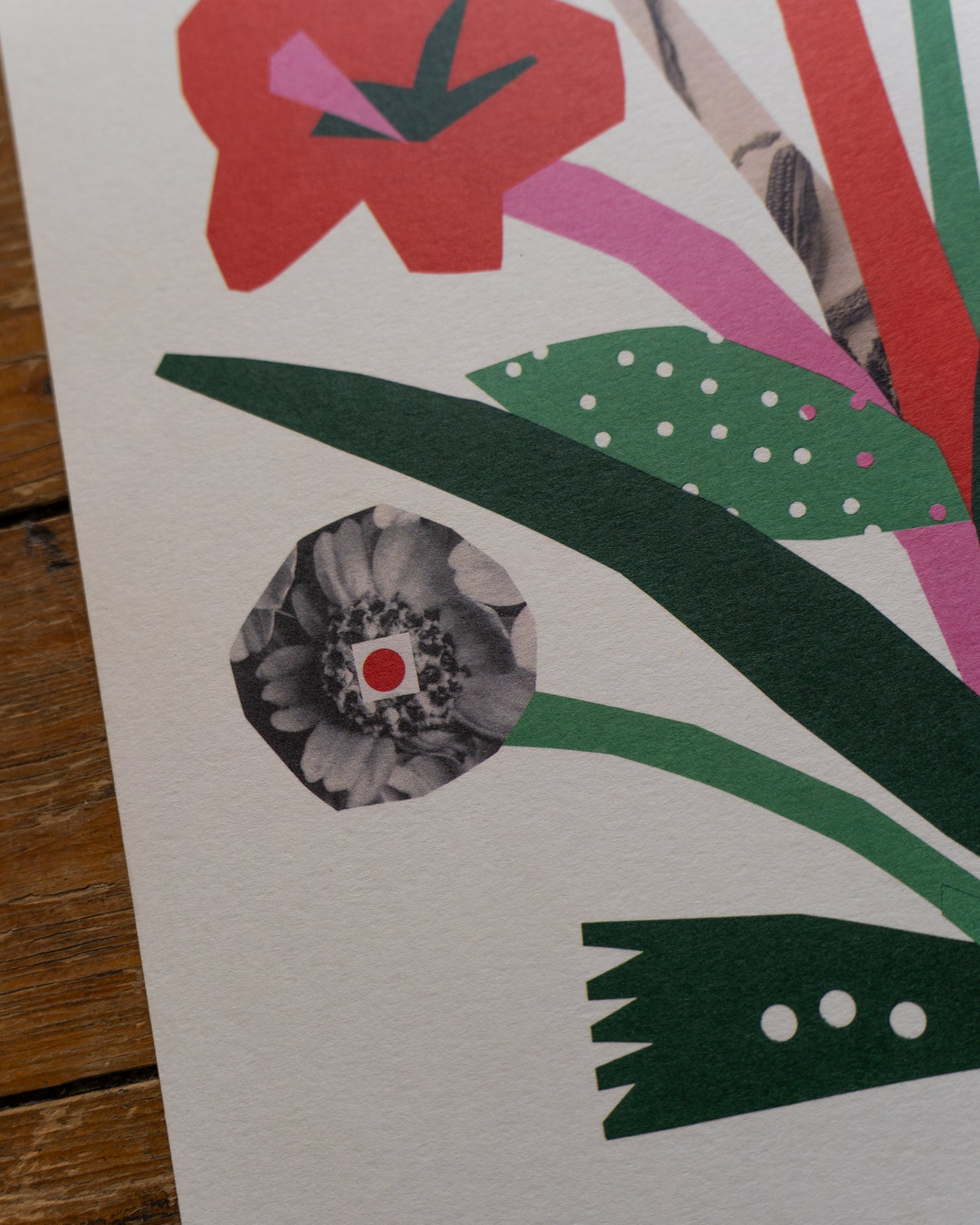 Flower Collage A3 Print
