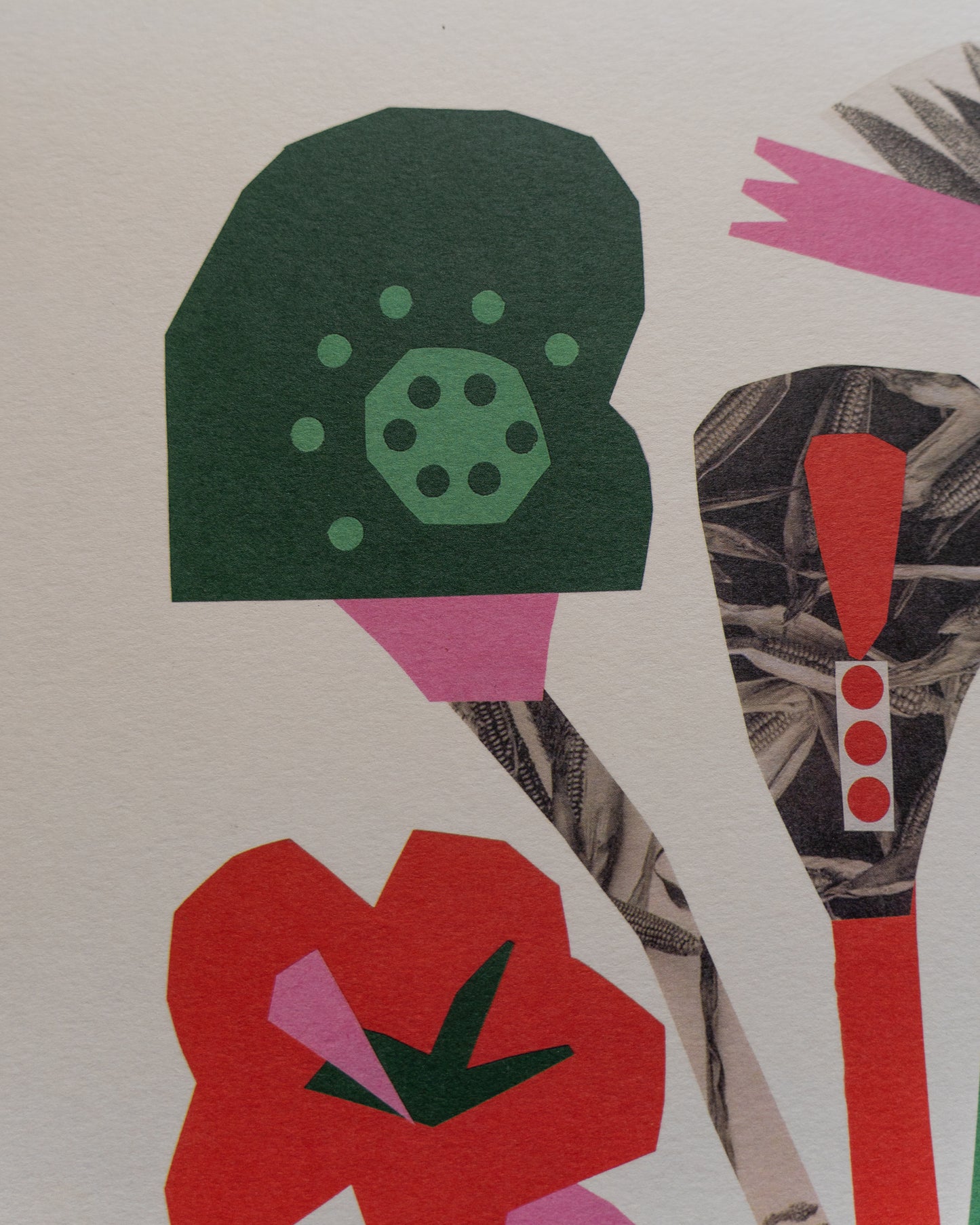 Flower Collage A3 Print