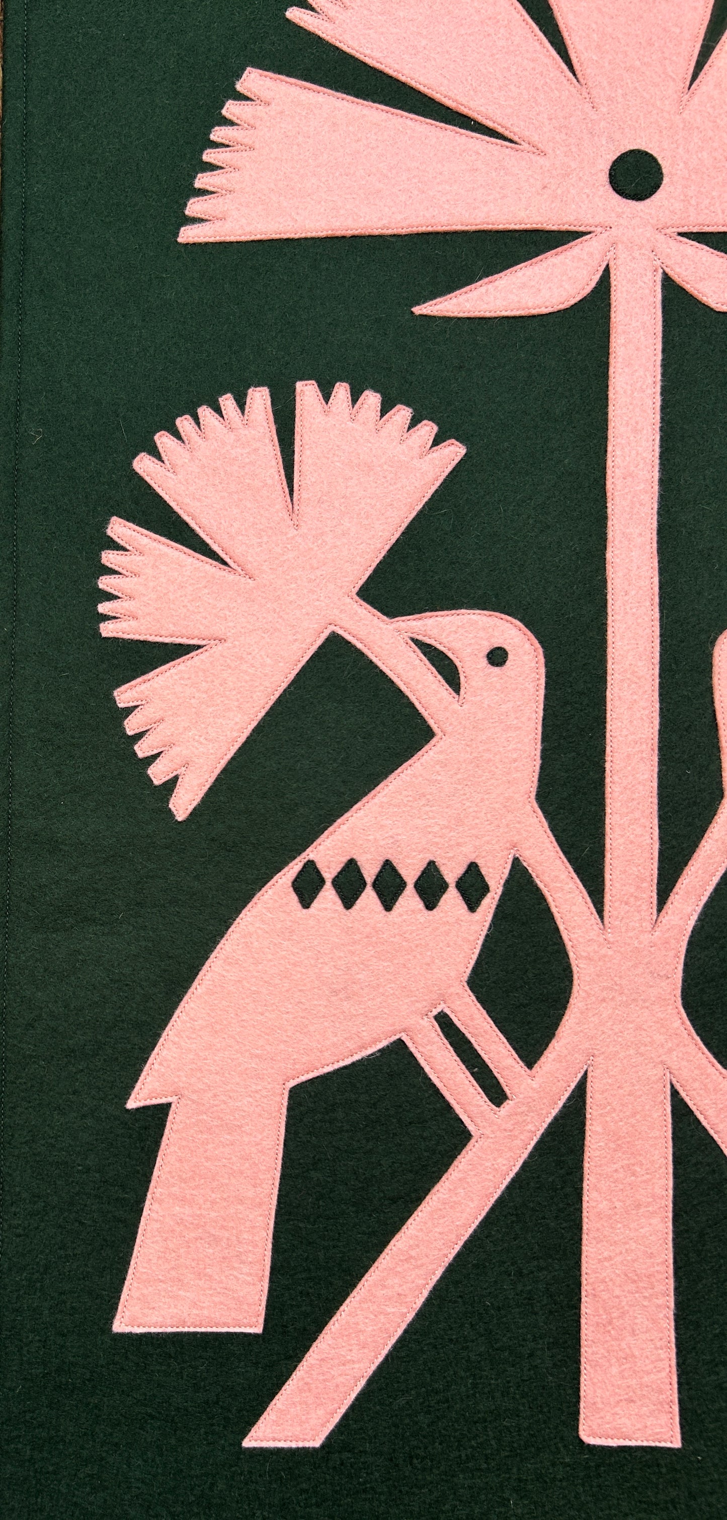 Birds and Flowers Wall Hanging #2