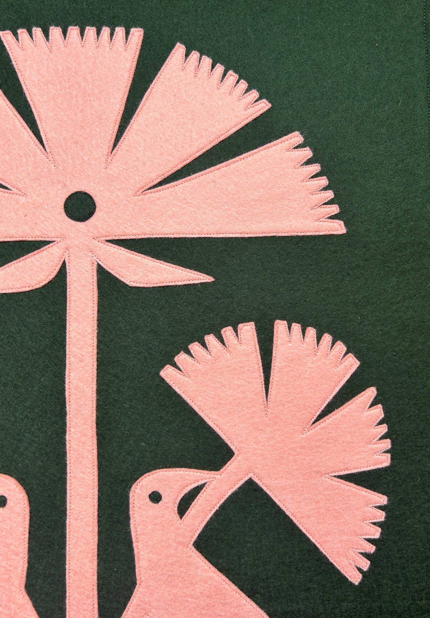 Birds and Flowers Wall Hanging #2