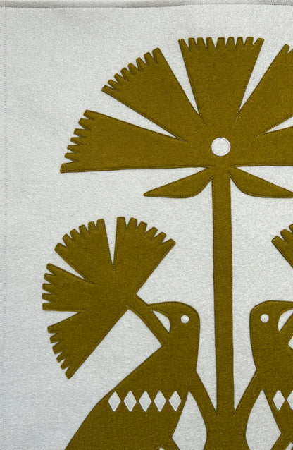 Birds and Flowers Wall Hanging #3