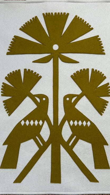 Birds and Flowers Wall Hanging #3