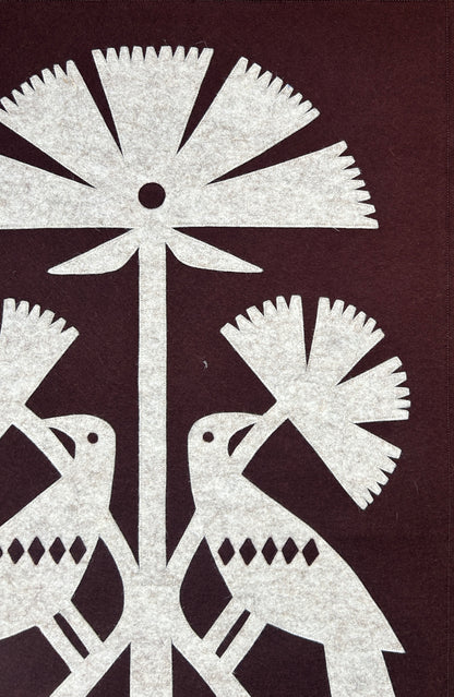 Birds and Flowers Wall Hanging #9