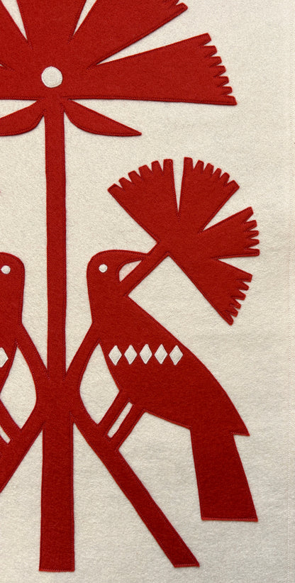 Birds and Flowers Wall Hanging #8
