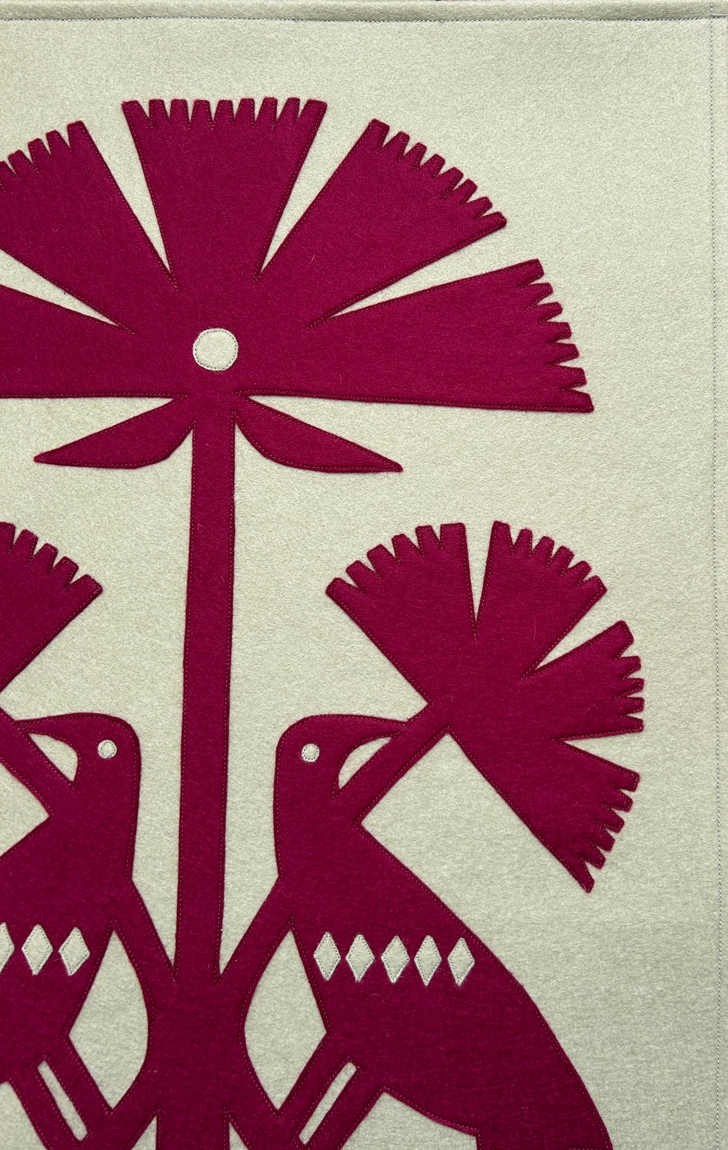 Birds and Flowers Wall Hanging #4