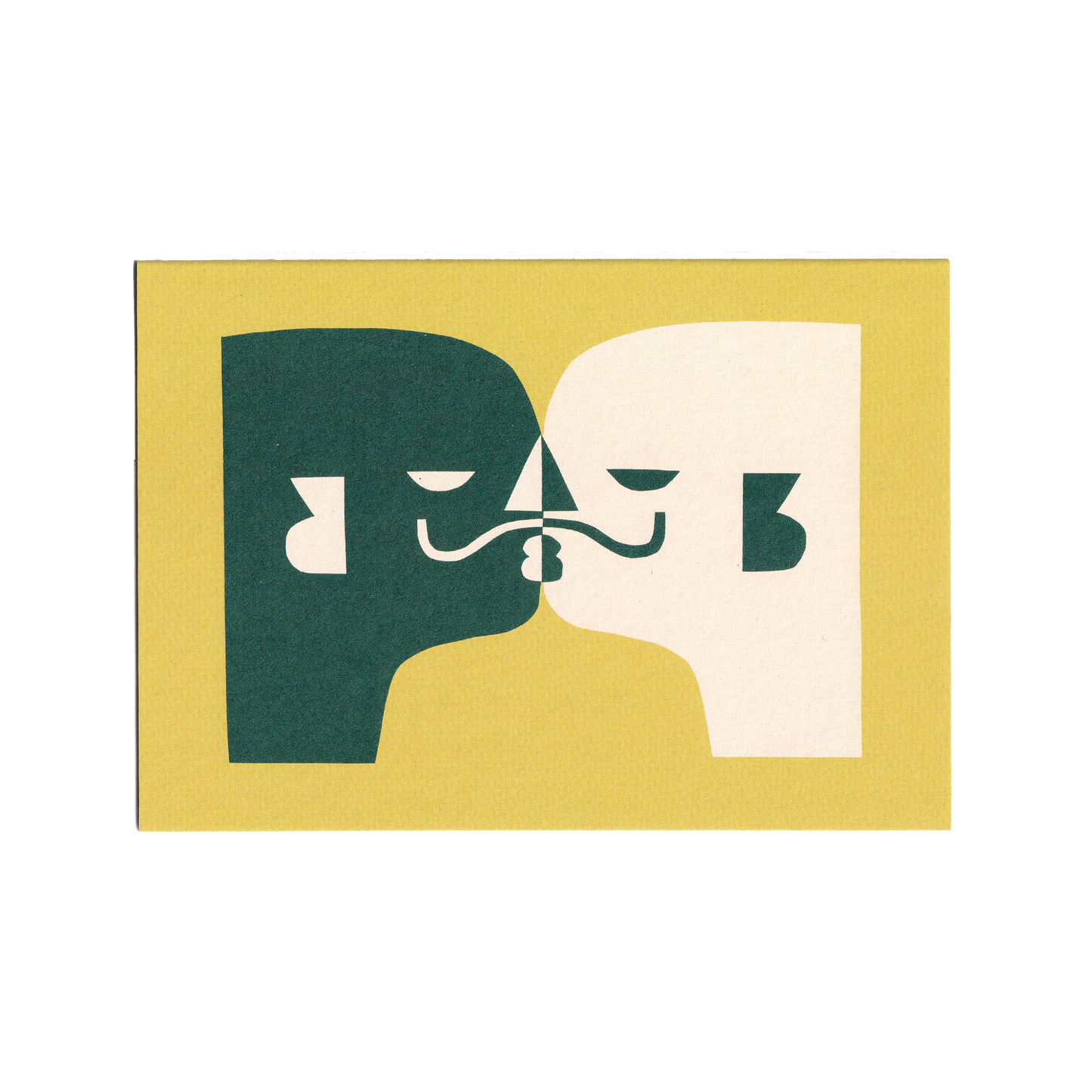 Kiss #2 Greetings Card