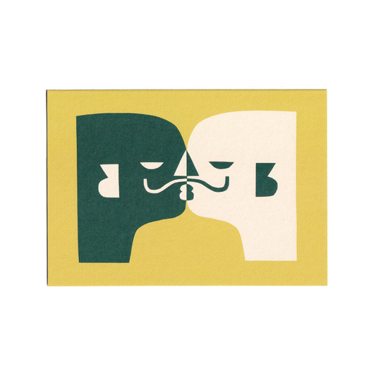 Kiss #2 Greetings Card