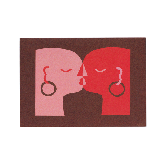 Kiss #3 Greetings Card