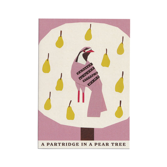 Partridge in a Pear Tree Greetings Card