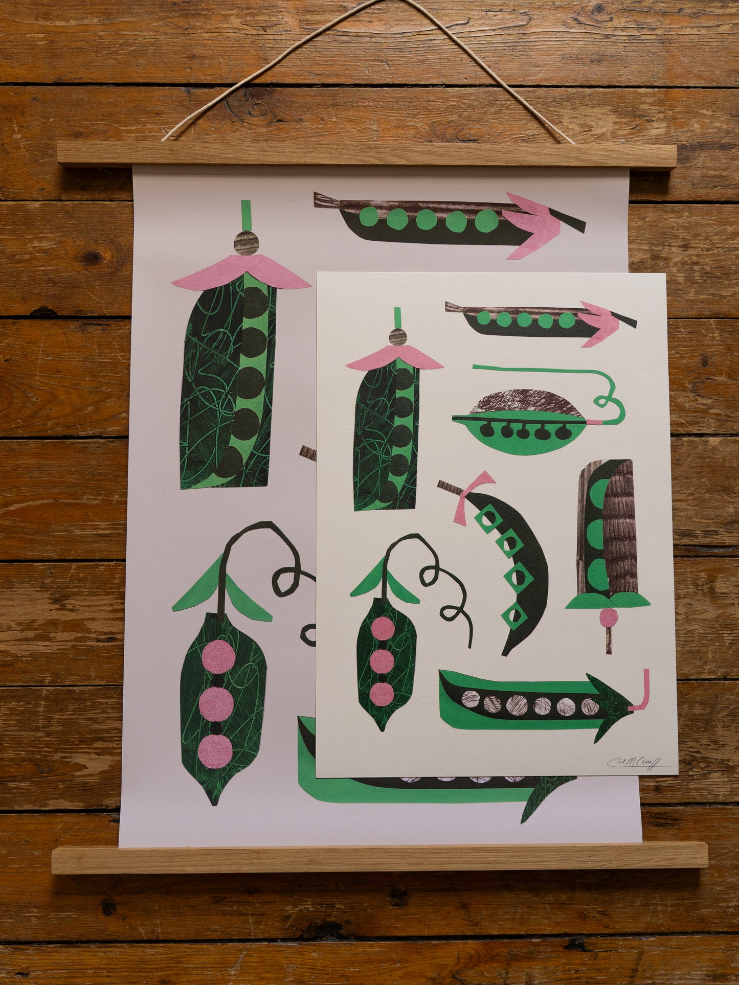 Peas A2 Poster