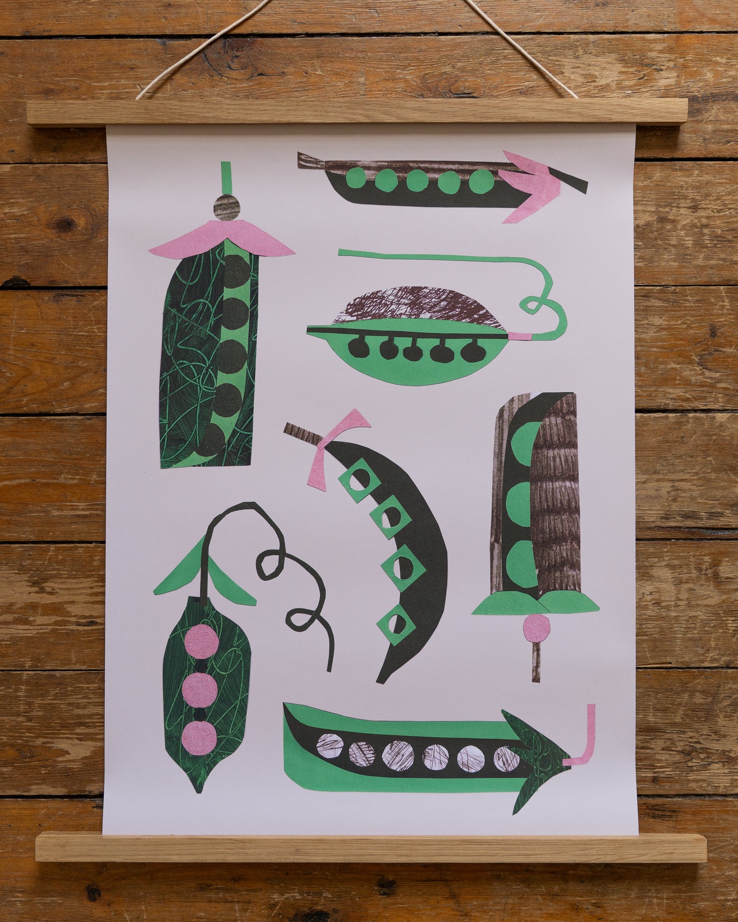 Peas A2 Poster