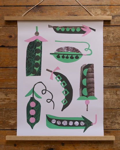 Peas A2 Poster