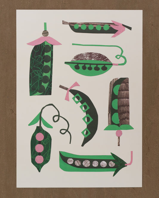 Peas A3 Print
