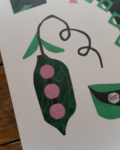 Peas A3 Print