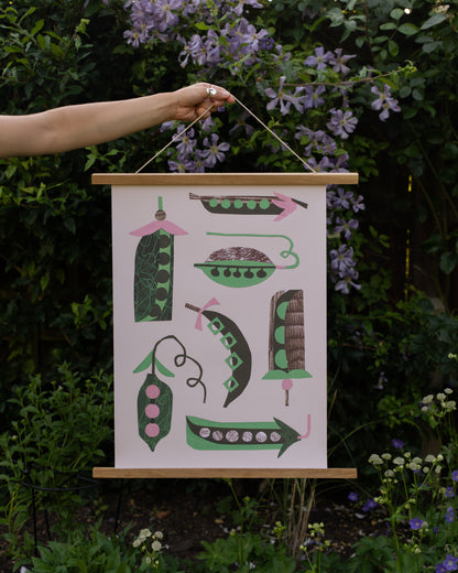 Peas A2 Poster