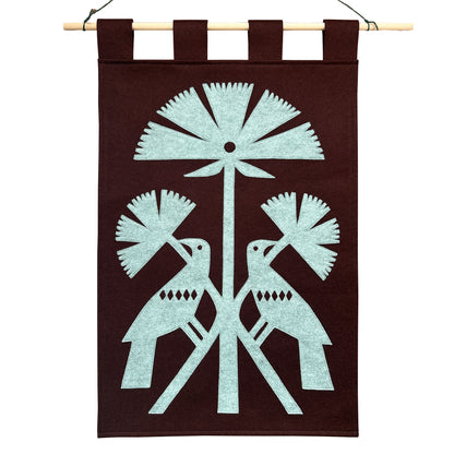 Birds and Flowers Wall Hanging #5