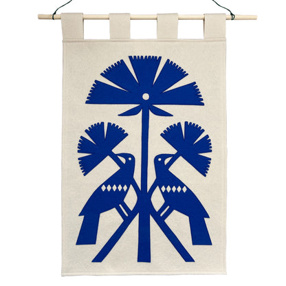 Birds and Flowers Wall Hanging #6