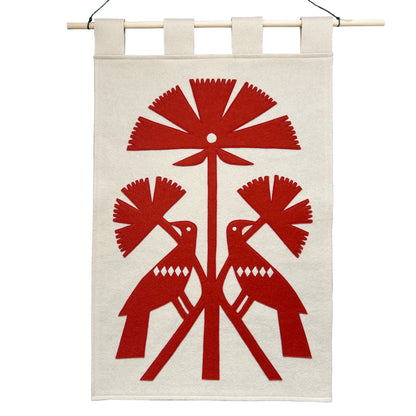 Birds and Flowers Wall Hanging #8