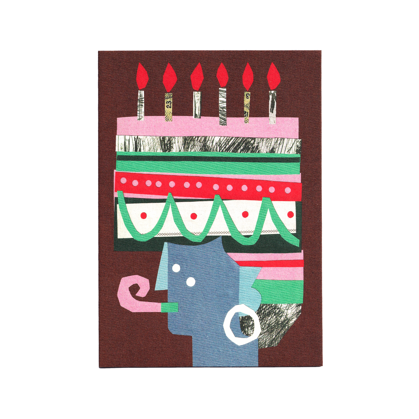Birthday Hair Greetings Card