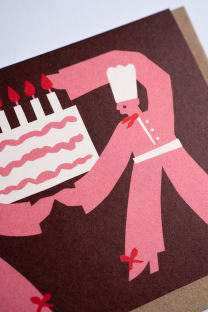 Birthday Chefs Greetings Card